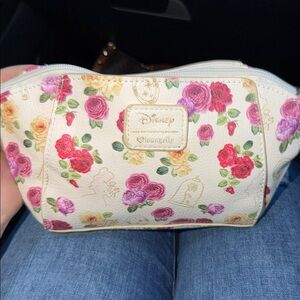 Disney Floral Cosmetic Bag
